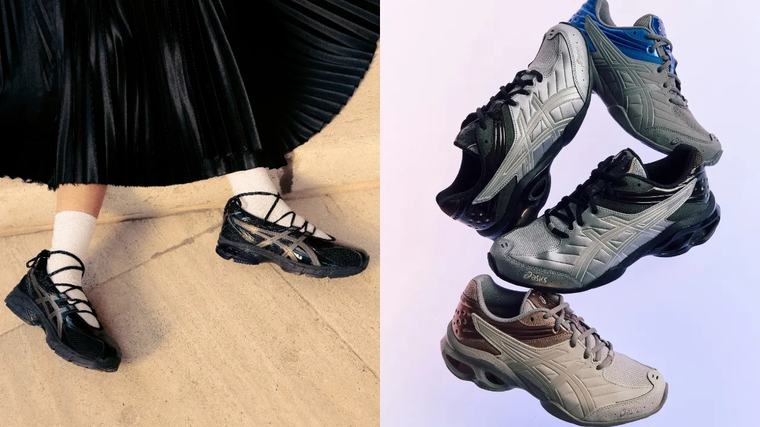 ASICS推芭蕾運動鞋！綁帶設計美翻 金屬科幻跑鞋齊登場