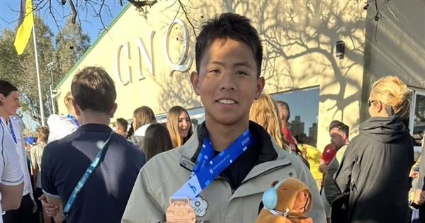 Taiwan teen wins World Junior Open Water Swimming bronze