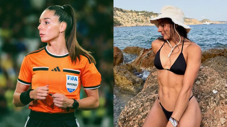 運動美女(影)／小心被她發黃牌！西班牙FIFA美女裁判擁一身分「超狂二刀流」曝光